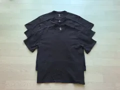 S H&M 半袖 Tシャツ リラックスフィット ブラック 3枚 まとめ 出品