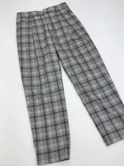 URBAN RESEARCH アーバンリサーチ グレンチェック パンツ size38/白ｘ黒  ◇■レディース