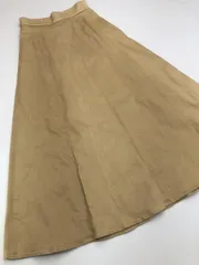 美品 CLANE クラネ ロング スカート sizeS/黄 ◇■レディース