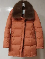 Thursday Island 85 ファーコート オレンジ ダウン