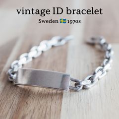 デンマーク製 TSD 1990年代 ヴィンテージ】シルバーアンカーチェーン