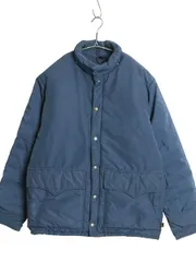 【お得なクーポン配布中!】 70s ウールリッチ 中綿 ジャケット メンズ M / 古着 ヴィンテージ 白タグ アウトドア フルジップ コットン ナイロン ハイネック ブルゾン 