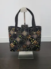 パーティー 和装 昭和レトロ ビーズバッグ ハンドバッグ エルガ ELGA