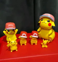 ポケモン フィギュア ウール 帽子 ピカチュウ セット