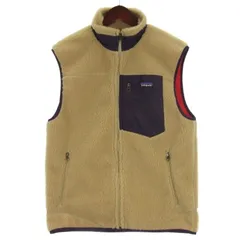 パタゴニア Patagonia クラシック レトロX ボアフリースベスト 23047 ベージュ系 M