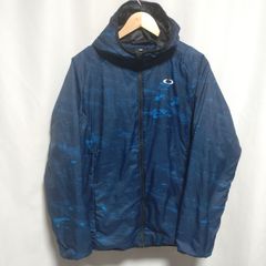 OAKLEY オークリー 2way 中綿 ジャケット L 紺×黒 ゴルフ - メルカリ