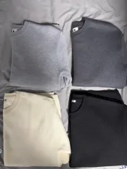 新品 M クアー トップス カシミア/ウール ラウンドニット まとめ