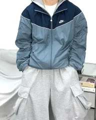 ナイキ スカイブルー バイカラー ウィンドブレーカー 2XL