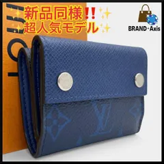 ☆美品☆ルイヴィトン タイガラマ 三つ折り財布 ディスカバリー コバルト ブルー 2026年最新】louis vuitton ディスカバリー・コンパクトの人気アイテム