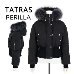 TATRAS タトラス ダウンジャケット ペリッラ PERILLA レディース 2025-26年秋冬 新作 ショート丈 ラクーンファー フード付き ダウンコート LJXA0078014668