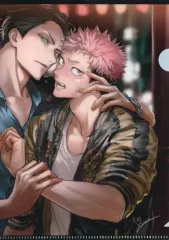 【中古】同人アクセサリー・小物系 【呪術廻戦】A5クリアファイル 伏黒恵＆虎杖悠仁(znko) 2023．4/Z軸