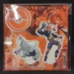ポケモン アクリルスタンドキーホルダー/Pokemon trainerｓ ポケットモンスター キバナ&ジュラルドン