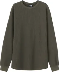 ザ・ノース・フェイス THE NORTH FACE アウトドア ロングスリーブウォームワッフルクルー メンズ レディース 長袖 トップス Tシャツ ロンT 保温 起毛 ゆったり ストレッチ性 イージーケア 秋 冬  NT62436 NT ニュートープ