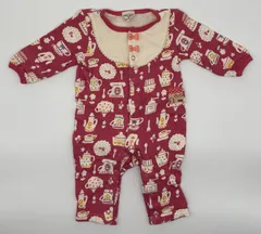 【新入荷!!】☆セット割対応☆ マザーグース ベビー 長袖 ロンパース 70cm (1713)