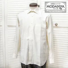 ［hu0490］THE SUIT COMPANY クリーム色のワイシャツ﻿　40-86