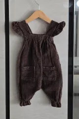 アオスターコーデュロイオーバーオール 70-80サイズくらい