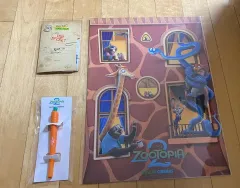 Zootopia ジュトピア ZPD 事件ファイル + オリジナル ボールペン + ポスター