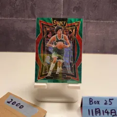2024-25 Panini Select AJ Johnson 33/50 Washington Wizards Green Prizm RC ルーキー Rookie カード