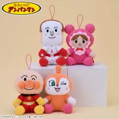 それいけ！アンパンマン ころふわなかよしぬいぐるみVer.3 全4種各種　マスコット　食パンマン　ドキンちゃん　赤ちゃんマン
