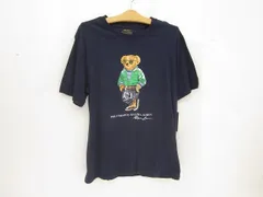  未使用 ラルフローレン Ralph Lauren ポロベア Tシャツ XL 170/88 紺 ネイビー メンズ