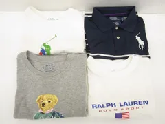  優良品 ラルフローレン Ralph Lauren ビッグポニー襟付きシャツ Tシャツ等4点 XL 170-88 メンズ
