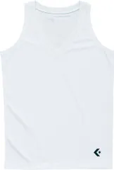 コンバース CONVERSE バスケット ウィメンズゲームインナーシャツ レディース ブラ留め付き タンクトップ インナー 吸汗速乾 バスケ 部活 クラブ活動 練習 試合 新入部員 女性 女の子  CB331703 1100 ホワイト