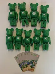 MEDICOMTOY BE@RBRICK BASIC 緑 100% 全9種セット シリーズ6