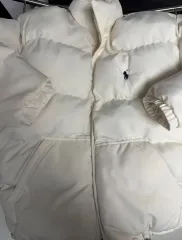 POLO RALPH LAUREN ポロラルフローレン アイボリー ダウン アウター L (ヴィンテージショップ 購入)