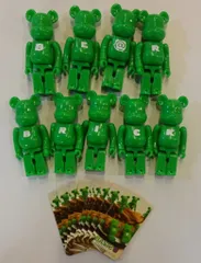 MEDICOMTOY BE@RBRICK 全9種セット BASIC 黄緑 100% シリーズ9