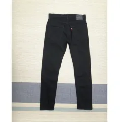 (30インチ) LEVI'S® 502™ REGULAR TAPERED BLACK JEANS