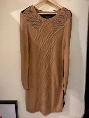 トミーヒルフィガー ニット ロング丈ワンピース