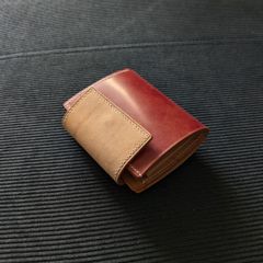 ロカド社 シェルコードバン 120 トラッカーウォレット L字 タロン 真鍮