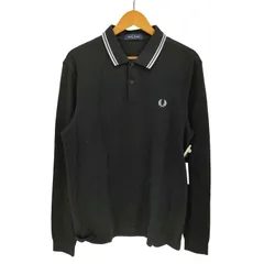 フレッドペリー FRED PERRY TWIN TIPPED SHIRT LONG SLEEVE POLO  メンズ import：L 