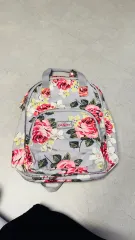 Cathkidston(キャスキッドソン) フラワー バックパック グレー