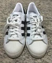 アディダス Superstar 82 白黒 260