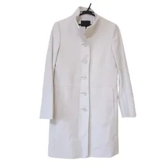 ICB カシミヤウール ロングコート アイボリー 11号【ZK96】