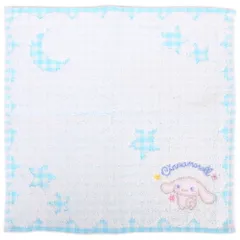 シナモロール プチタオル チェック ミニタオル タオルハンカチ やわらかい手触り サンリオ sanrio キャラクター