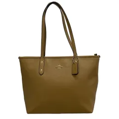 COACH(コーチ) トートバッグ シティジップトート F58846 ブラウン レザー