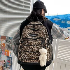 新品 リュック メンズ 豹柄 レデイース リュックサック 男女兼用 大容量 通学 通勤  ビジネス 大学生 mlwmx