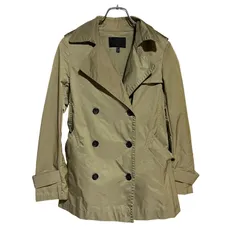  iCB アイシービー トレンチ コート ジャケット ベージュ アウター レディース 7【RE344】