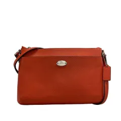 COACH(コーチ) ショルダーバッグ - F52881 レッド レザー