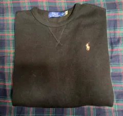 XL ポロラルフローレン ブラック スウェット 新品