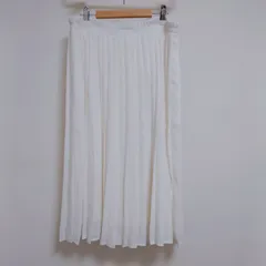 INGNI イング プリーツスカート サイズM オフホワイト ポリエステル 中国製 オフィスカジュアル 古着