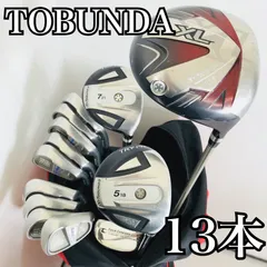 豪華 13本 TOBUNDA トブンダ メンズ ゴルフ クラブ セット 初心者 入門 バッグ付き フルセット 右利き パター付 11Y-114