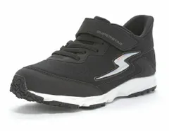 【moonstar】SUPERSTAR SS J1227 BLACK ムーンスター スーパースター ブラック 子供靴 キッズ ジュニア シューズ  抗菌防臭 軽量 スニーカー パワーバネ 運動会 男の子