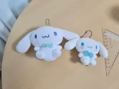 シナモロール ミニサイズ マスコット キーホルダー 2個 まとめ ぬいぐるみ キーホルダー