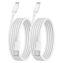 【新着商品】急速充電 ライトニングケーブル 2m 高速データ転送 充電器 iphone iPhone type-c ライトニング【MFi認証】lightning タイプc 13/12/Pro/Max/11/XS/XR/X/8多種対応（2本） lightning