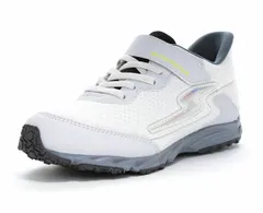 【moonstar】SUPERSTAR SS J1227 GRAY (22cm-24.5cm) ムーンスター スーパースター グレイ グレー 子供靴 キッズ ジュニア シューズ 抗菌防臭 軽量 スニーカー パワーバネ 運動会 男の子