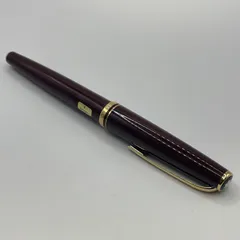 【未使用】モンブラン 万年筆 ジェネレーション ボルドー 14K 全金 F 廃盤 デッドストック 希少色 バーガンディ スリム 軽量 手帳用 筆記具 ドイツ製 内部着色なし 極美品 MONTBLANC Generation Bordeaux