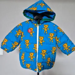 BEBE DE PINO ベベデピノ 100号 キッズ リバーシブル ダウン アウター C-ジャンパー-371